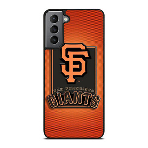 SAN FRANCISCO BASEBALL EMBLEM CARBON Samsung Galaxy S21 Plus Case Cover