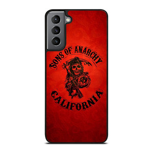 SONS OF ANARCHY CALIFORNIA RED Samsung Galaxy S21 Plus Case Cover SONS OF ANARCHY CALIFORNIA RED Samsung Galaxy S21 Plus Case Cover