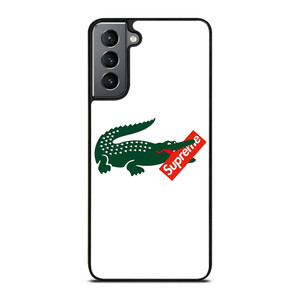 SUPREME LACOSTE COLLAB Samsung Galaxy S21 Plus Case Cover
