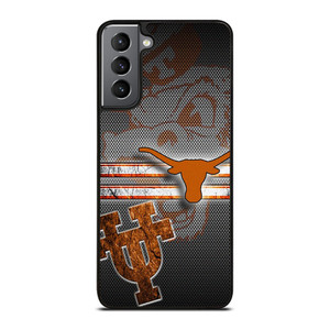 TEXAS LONGHORNS METAL SYMBOL Samsung Galaxy S21 Plus Case Cover TEXAS LONGHORNS METAL SYMBOL Samsung Galaxy S21 Plus Case Cover