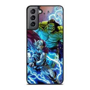 THOR VS HULK MARVEL CARTOON Samsung Galaxy S21 Plus Case Cover
