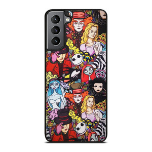 TIM BURTON HORROR MOVIE COLLAGE Samsung Galaxy S21 Plus Case Cover TIM BURTON HORROR MOVIE COLLAGE Samsung Galaxy S21 Plus Case Cover