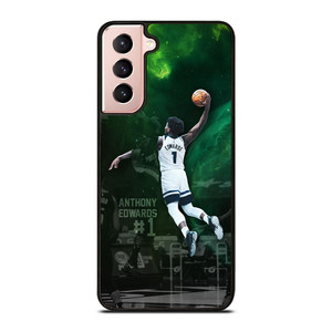 ANTHONY EDWARDS MINNESOTA TIMBERWOLVES NBA DUNK Samsung Galaxy S21 Case Cover