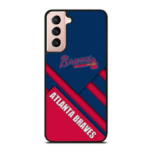 ATLANTA BRAVES BASEBALL ABSTRACT LOGO Samsung Galaxy S21 Case Cover