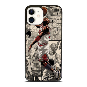 MICHAEL JORDAN MANGA ART  iPhone 12 Case Cover