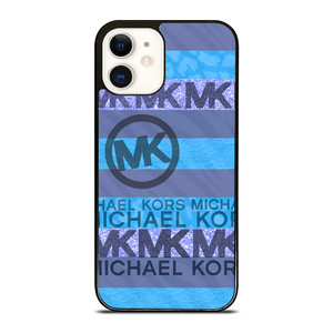 MICHAEL KORS BLUE STRIPE  iPhone 12 Case Cover MICHAEL KORS BLUE STRIPE  iPhone 12 Case Cover