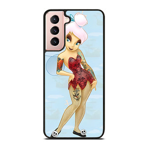DISNEY TINKERBELL GOTHIC TATOOED CARTOON Samsung Galaxy S21 Case Cover DISNEY TINKERBELL GOTHIC TATOOED CARTOON Samsung Galaxy S21 Case Cover