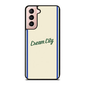 MILAUKEE BUCKS CREAM CITY BASKETBALL KIT Samsung Galaxy S21 Case Cover