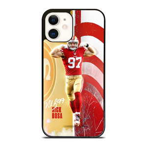 NICK BOSA SAN FRANCISCO 49ERS FOOTBALL  iPhone 12 Case Cover NICK BOSA SAN FRANCISCO 49ERS FOOTBALL  iPhone 12 Case Cover