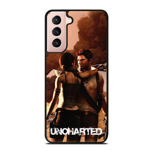NATHAN DRAKE LARA CROFT UNCHARTED Samsung Galaxy S21 Case Cover NATHAN DRAKE LARA CROFT UNCHARTED Samsung Galaxy S21 Case Cover