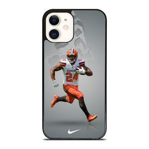NICK CHUBB CLEVELAND BROWNS NIKE iPhone 12 Case Cover NICK CHUBB CLEVELAND BROWNS NIKE iPhone 12 Case Cover