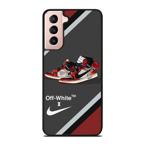 NIKE SWOOSH AIR JORDAN HIGH OFF WHITE Samsung Galaxy S21 Case Cover NIKE SWOOSH AIR JORDAN HIGH OFF WHITE Samsung Galaxy S21 Case Cover