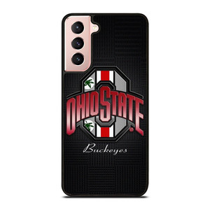 OHIO STATE BUCKEYES WEED METAL SYMBOL Samsung Galaxy S21 Case Cover OHIO STATE BUCKEYES WEED METAL SYMBOL Samsung Galaxy S21 Case Cover
