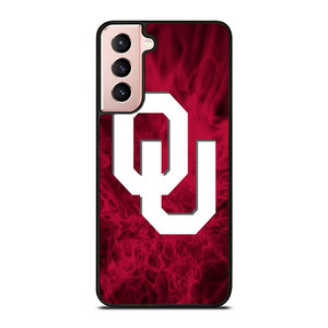 OKLAHOMA SOONERS SMOKED LOGO Samsung Galaxy S21 Case Cover OKLAHOMA SOONERS SMOKED LOGO Samsung Galaxy S21 Case Cover