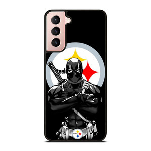 PITTSBURGH STEELERS FOOTBALL DEADPOOL Samsung Galaxy S21 Case Cover