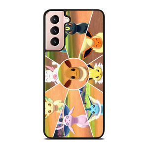 POKEMON EEVEE EVOLUTION COLLAGE Samsung Galaxy S21 Case Cover POKEMON EEVEE EVOLUTION COLLAGE Samsung Galaxy S21 Case Cover