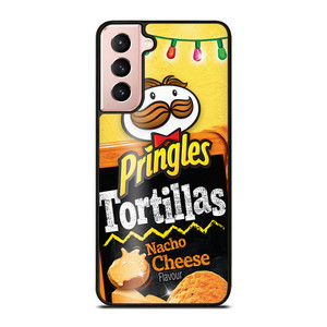 PRINGLES TORTILLAS NACHO CHEESE SNACKS Samsung Galaxy S21 Case Cover PRINGLES TORTILLAS NACHO CHEESE SNACKS Samsung Galaxy S21 Case Cover