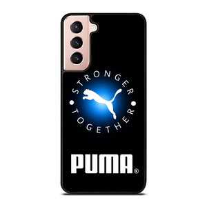 PUMA STRONGER TOGETHER LOGO Samsung Galaxy S21 Case Cover PUMA STRONGER TOGETHER LOGO Samsung Galaxy S21 Case Cover