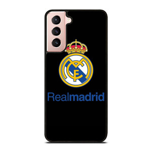 REAL MADRID FOOTBALL BLACK LOGO Samsung Galaxy S21 Case Cover REAL MADRID FOOTBALL BLACK LOGO Samsung Galaxy S21 Case Cover