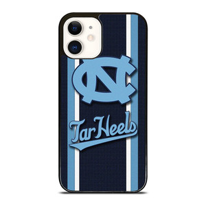 NORTH CAROLINA TAR HEELS STRIPE LOGO iPhone 12 Case Cover NORTH CAROLINA TAR HEELS STRIPE LOGO iPhone 12 Case Cover