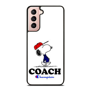 SNOOPY COACH CHAMPION LOGO Samsung Galaxy S21 Case Cover