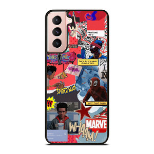 SPIDERMAN MILES MORALES COLLAGE 2 Samsung Galaxy S21 Case Cover