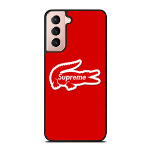 SUPREME LACOSTE COOL Samsung Galaxy S21 Case Cover SUPREME LACOSTE COOL Samsung Galaxy S21 Case Cover