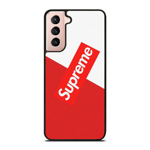SUPREME SLICED LOGO Samsung Galaxy S21 Case Cover SUPREME SLICED LOGO Samsung Galaxy S21 Case Cover