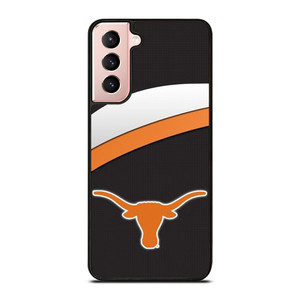 TEXAS LONGHORNS CARBON EMBLEM Samsung Galaxy S21 Case Cover TEXAS LONGHORNS CARBON EMBLEM Samsung Galaxy S21 Case Cover
