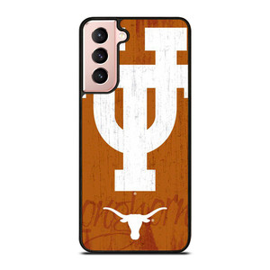 TEXAS LONGHORNS RUSTY SYMBOL Samsung Galaxy S21 Case Cover TEXAS LONGHORNS RUSTY SYMBOL Samsung Galaxy S21 Case Cover