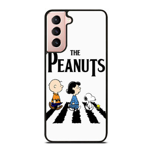 THE PEANUTS THE BEATLES ABBEY ROAD Samsung Galaxy S21 Case Cover THE PEANUTS THE BEATLES ABBEY ROAD Samsung Galaxy S21 Case Cover