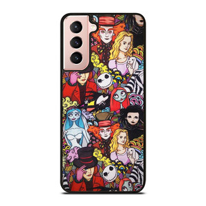 TIM BURTON HORROR MOVIE COLLAGE Samsung Galaxy S21 Case Cover TIM BURTON HORROR MOVIE COLLAGE Samsung Galaxy S21 Case Cover
