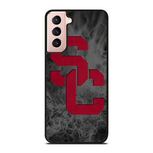 USC TROJANS FOOTBALL SMOKED LOGO Samsung Galaxy S21 Case Cover USC TROJANS FOOTBALL SMOKED LOGO Samsung Galaxy S21 Case Cover