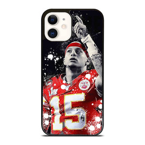 PATRICK MAHOMES KANSAS CITY CHIEF ART iPhone 12 Case Cover PATRICK MAHOMES KANSAS CITY CHIEF ART iPhone 12 Case Cover