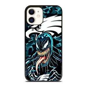 PHILADELPHIA EAGLES NFL VENOM iPhone 12 Case Cover PHILADELPHIA EAGLES NFL VENOM iPhone 12 Case Cover