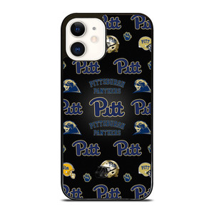 PITTSBURGH PANTHER LOGO PATTERN iPhone 12 Case Cover PITTSBURGH PANTHER LOGO PATTERN iPhone 12 Case Cover