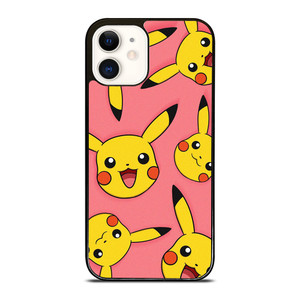 POKEMON SMILING PIKACHU PINK iPhone 12 Case Cover POKEMON SMILING PIKACHU PINK iPhone 12 Case Cover