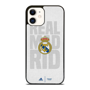 REAL MADRID ADIDAS LOGO iPhone 12 Case Cover REAL MADRID ADIDAS LOGO iPhone 12 Case Cover