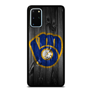 MILWAUKEE BREWERS BASEBALL WOOD LOGO Samsung Galaxy S20 Plus Case Cover