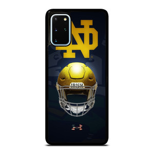 NOTRE DAME FIGHTING IRISH HELMET UNDER ARMOUR Samsung Galaxy S20 Plus Case Cover NOTRE DAME FIGHTING IRISH HELMET UNDER ARMOUR Samsung Galaxy S20 Plus Case Cover