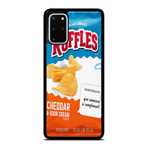 RUFFLES POTATO CHIPS CHEDDAR Samsung Galaxy S20 Plus Case Cover