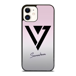 SEVENTEEN BOY GROUP LOGO iPhone 12 Case Cover SEVENTEEN BOY GROUP LOGO iPhone 12 Case Cover