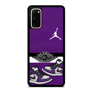 AIR JORDAN PURPLE LOGO Samsung Galaxy S20 Case Cover