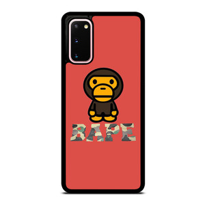 BAPE BABY MILO PINK Samsung Galaxy S20 Case Cover