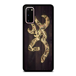 BROWNING WOOD LOGO CAMO LEAF Samsung Galaxy S20 Case Cover