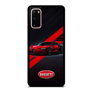 BUGATTI SUPER CAR RED LOGO Samsung Galaxy S20 Case Cover