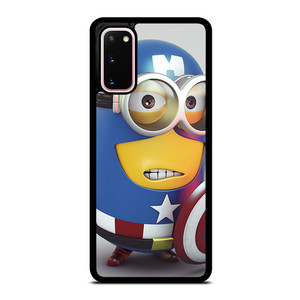 CAPTAIN AMERICA MINION CARTOON Samsung Galaxy S20 Case Cover