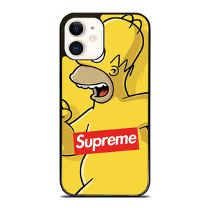 SUPREME HOMER SIMPSONS NUDE  iPhone 12 Case Cover