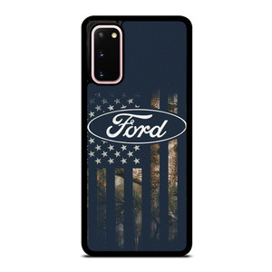 FORD CAR USA FLAG SILHOUETTE Samsung Galaxy S20 Case Cover
