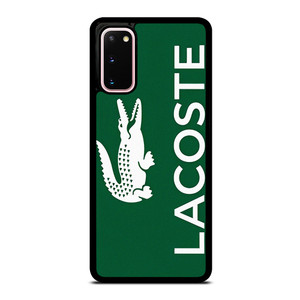 LACOSTE GREEN LOGO Samsung Galaxy S20 Case Cover LACOSTE GREEN LOGO Samsung Galaxy S20 Case Cover